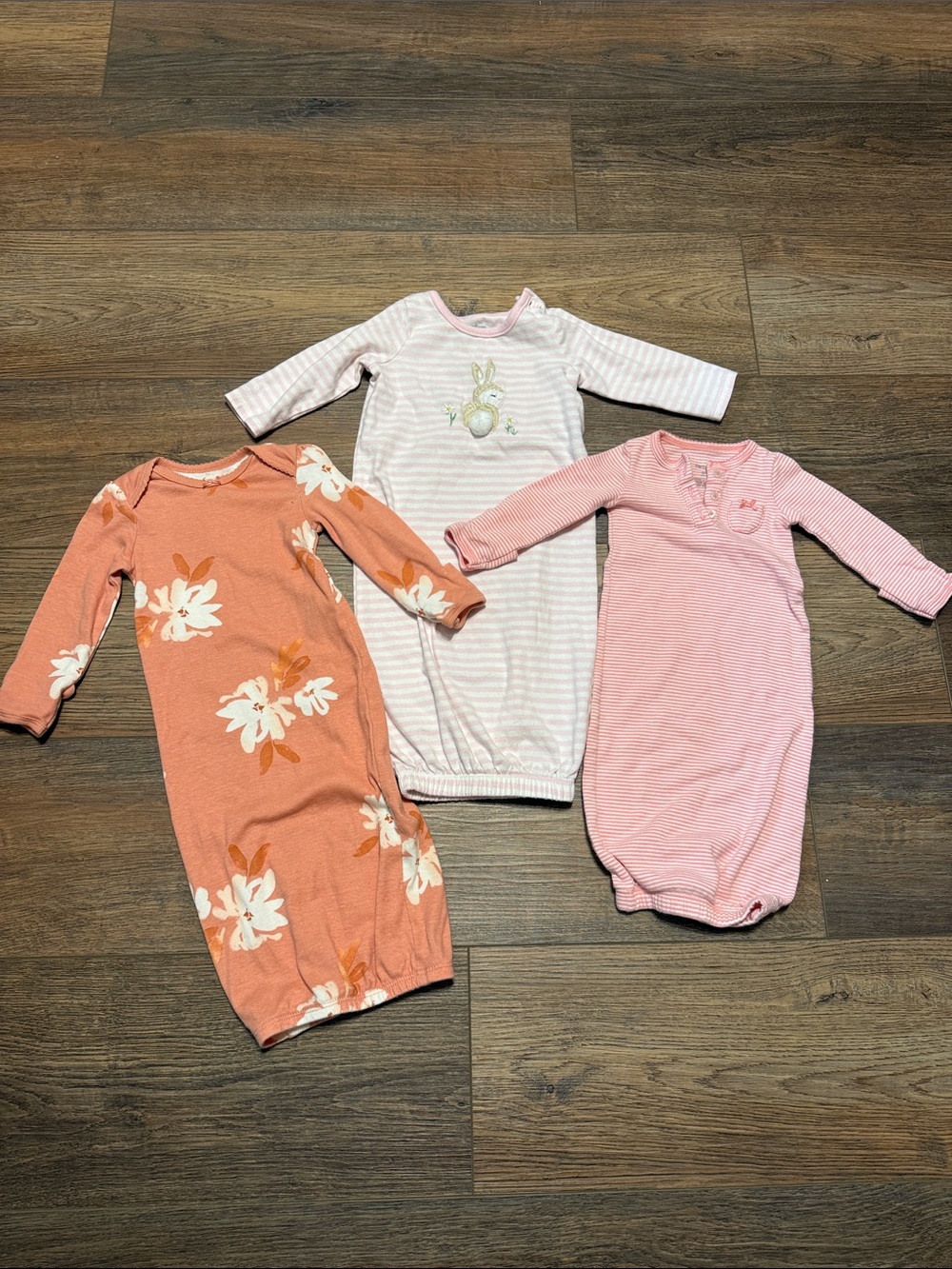0-3 month baby girl Sleep Gowns